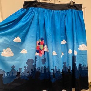 EUC Torrid Disney ‘Up’ Skirt size 20